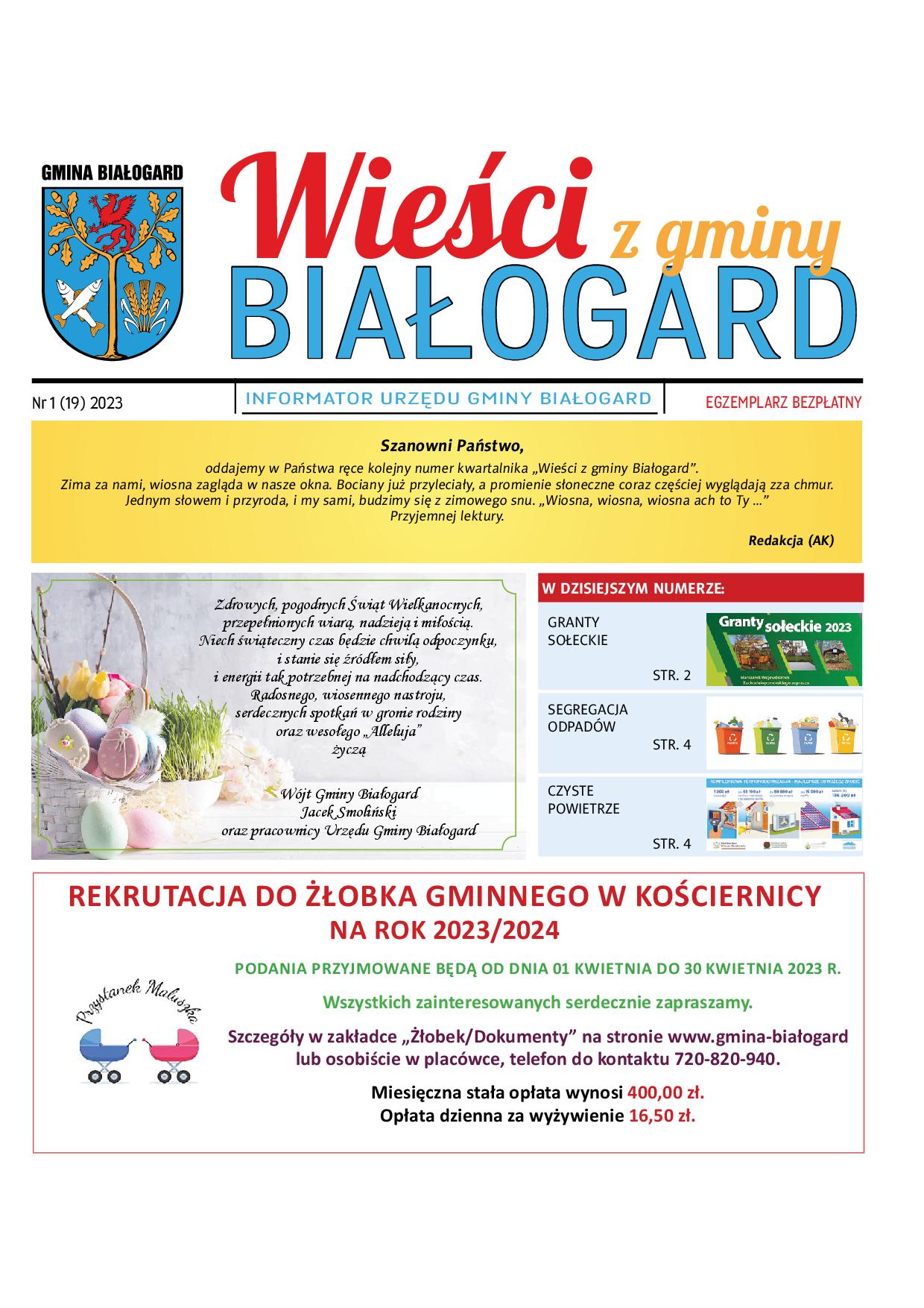 Wieści z gminy