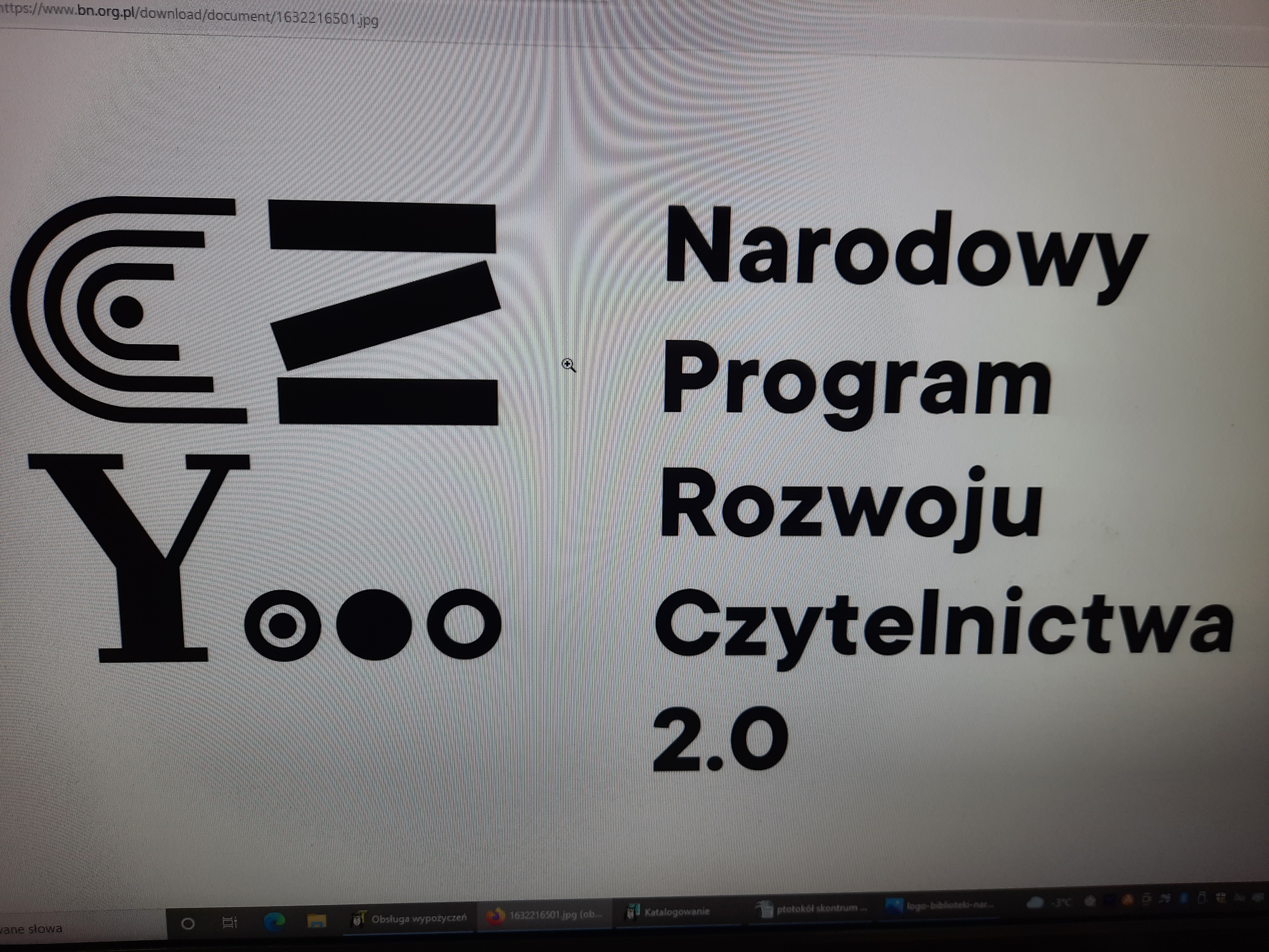 logo Narodowy Program Rozwoju Czytelnictwa 2.0