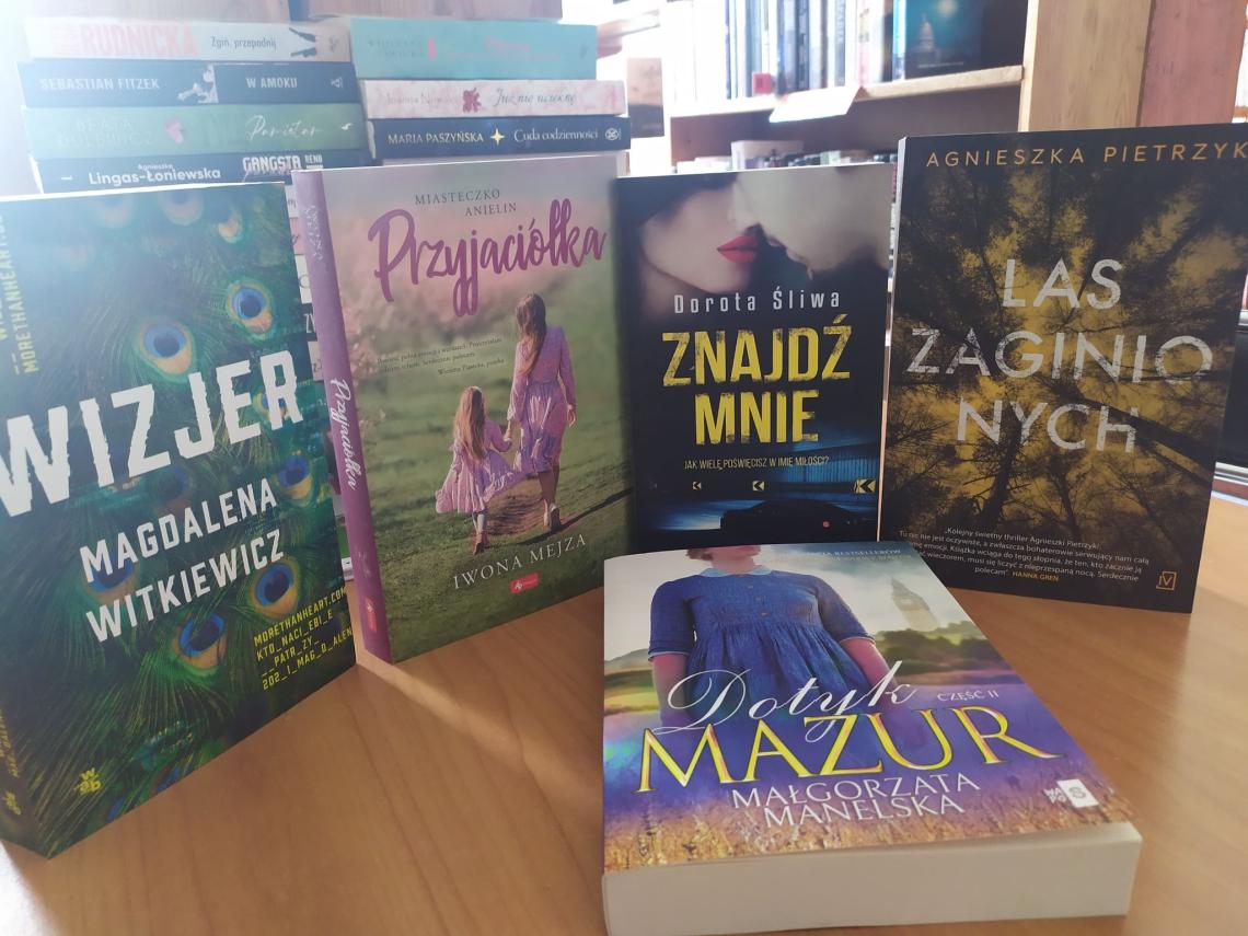Nowości ksiązkowe w bibliotekach na terenie Gminy Białogard