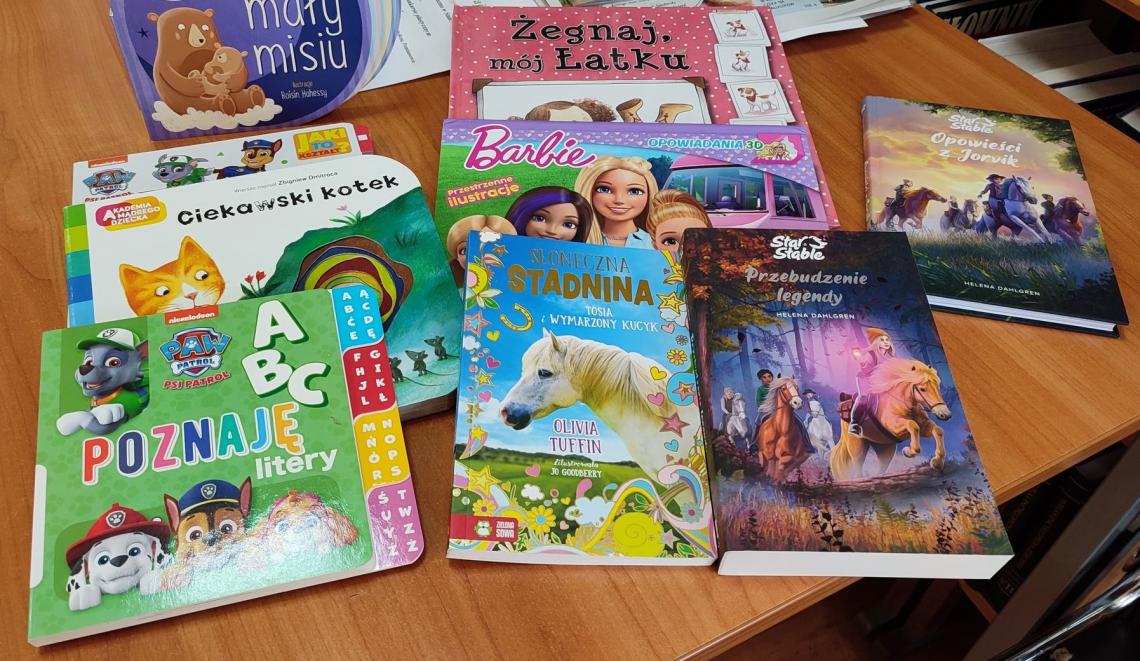 Nowości ksiązkowe w bibliotekach na terenie Gminy Białogard