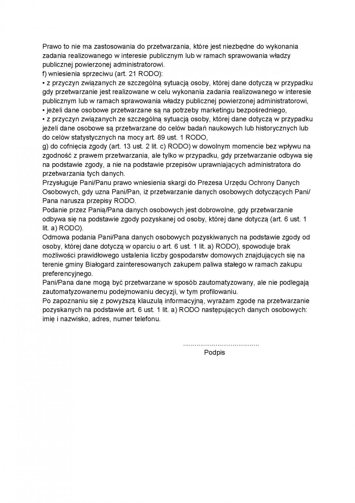 zapotrzebowania na węgiel Ankieta