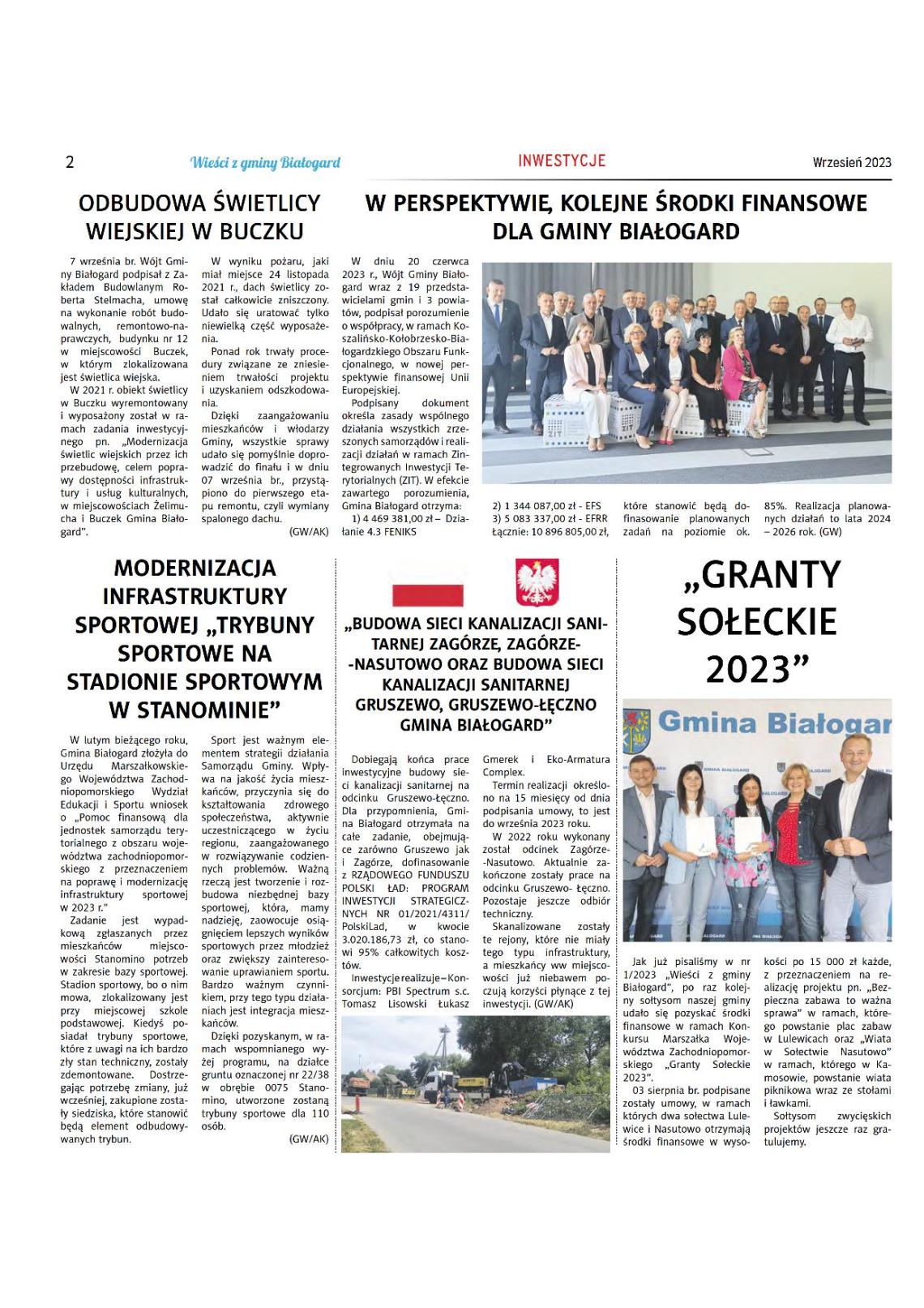 Wieści z gminy