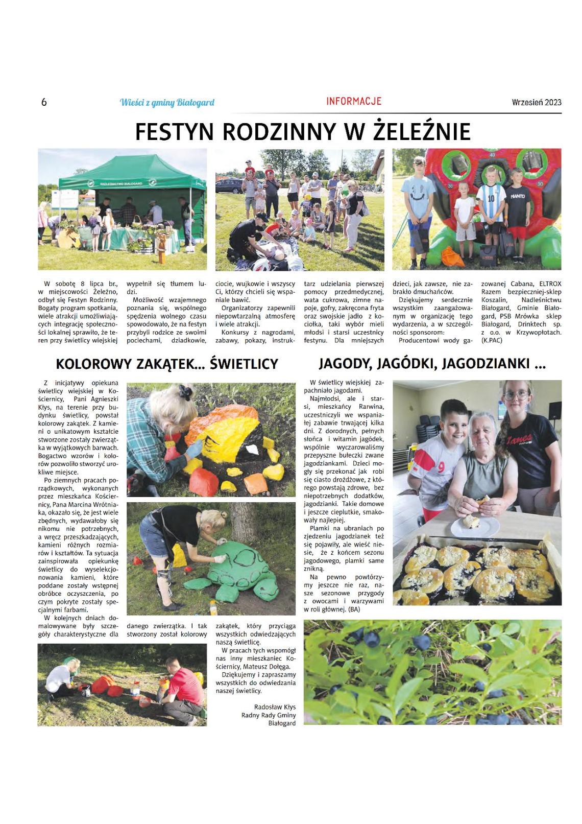 Wieści z gminy