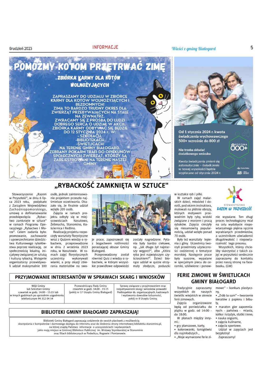 Wieści z gminy